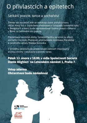 Přečtete si více ze článku O PŘIVLASTCÍCH A EPITETÁCH: Setkáni poezie, tance a sochařství – 13.2.2026