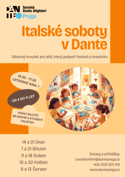 Přečtete si více ze článku ITALSKÉ SOBOTY PRO DĚTI V DANTE