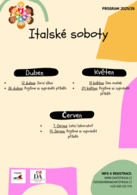 Přečtete si více ze článku ITALSKÉ SOBOTY PRO DĚTI