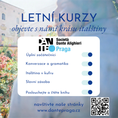 Přečtete si více ze článku KURZY ITALŠTINY (LÉTO 2025)