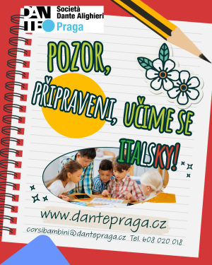 Scopri di più sull'articolo KURZY ITALŠTINY PRO DĚTI A MLÁDEŽ- PODZIM 2025 OD 9.9