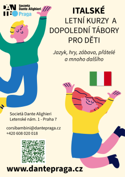Přečtete si více ze článku TÁBORY A KURZY ITALŠTINY PRO DĚTI – LÉTO 2026 OD 26.6